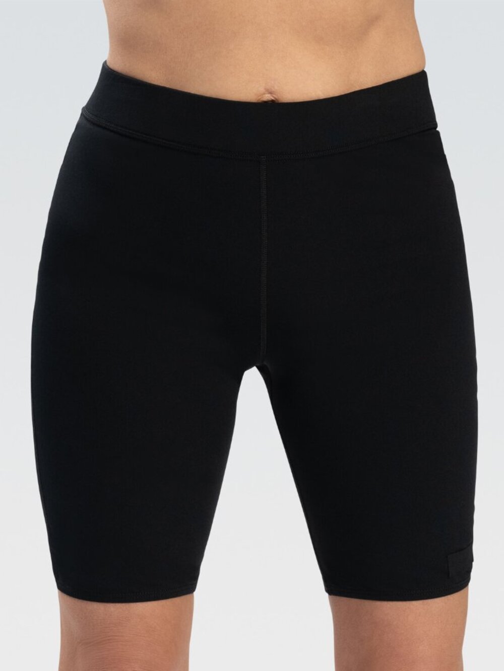 NWT Dolphin Women's Aquashape Solid Black Jammer Style #361JA-790 - Large -Black